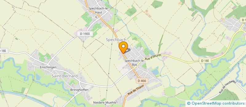 localisation de l'entreprise SOCIETE D'EXPLOITATION DU GARAGE DITNER  SPECHBACH