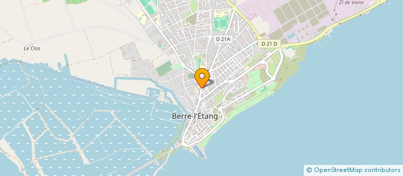 localisation de l'entreprise SOCIETE D'EXPLOITATION DU GARAGE FRAGNOL à BERRE-L'ETANG