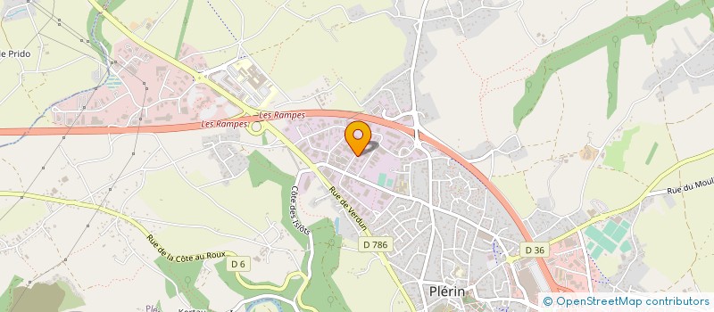 localisation de l'entreprise SOCIETE D'EXPLOITATION DU GARAGE HELARY à PLERIN