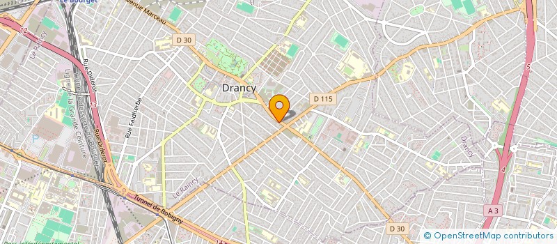 localisation de l'entreprise SOCIETE D'EXPLOITATION DU GARAGE MAGGI à DRANCY
