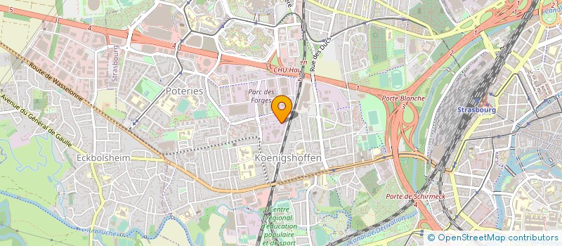 localisation de l'entreprise SOCIETE D EXPLOITATION DU GARAGE MERTZ à STRASBOURG