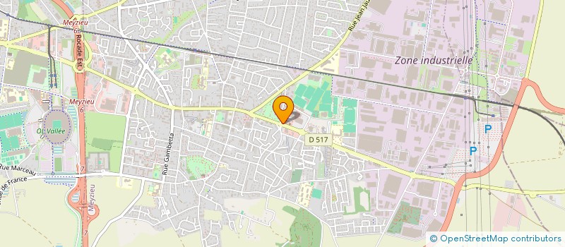 localisation de l'entreprise SOCIETE D'EXPLOITATION DU GARAGE OLIVER à MEYZIEU