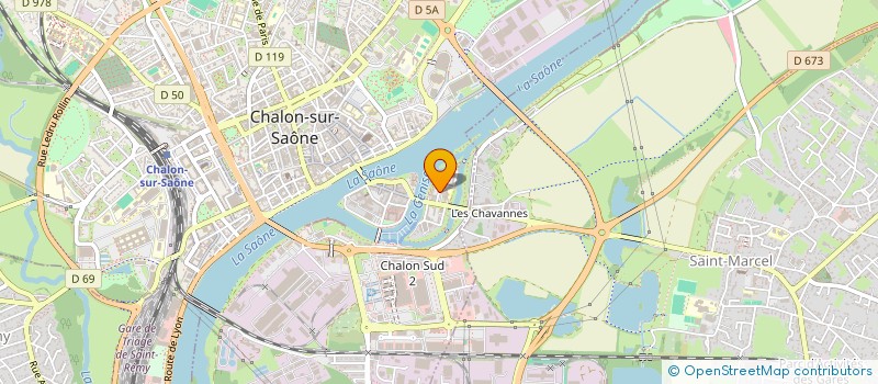 localisation de l'entreprise SOCIETE D'EXPLOITATION DU GARAGE PICARD à CHALON-SUR-SAONE