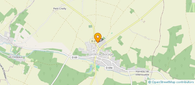localisation de l'entreprise SOCIETE D'EXPLOITATION DU GARAGE VINCENT à LORREZ-LE-BOCAGE-PREAUX