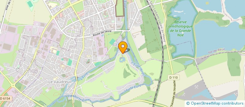 localisation de l'entreprise SOCIETE D'EXPLOITATION DU GOLF DE LERY POSES  LE VAUDREUIL