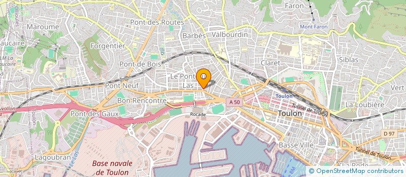 localisation de l'entreprise SOCIETE D EXPLOITATION DU MARCHE à TOULON