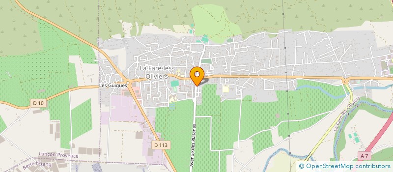 localisation de l'entreprise SOCIETE D'EXPLOITATION DU MIDI  LA FARE-LES-OLIVIERS