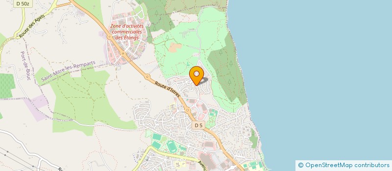 localisation de l'entreprise SOCIETE D'EXPLOITATION DU PALACE à MARTIGUES