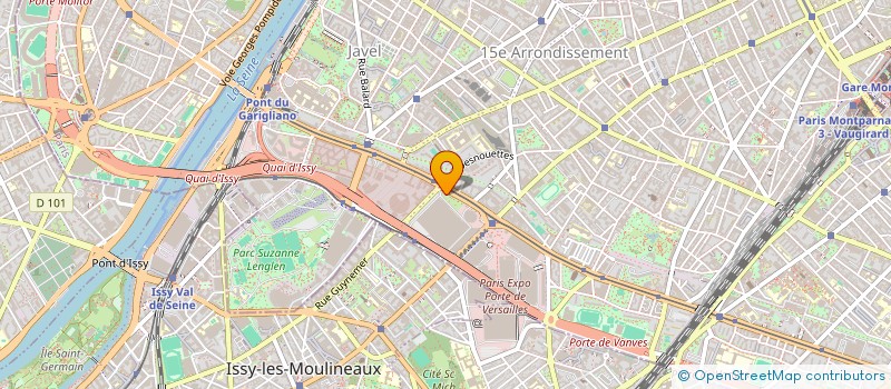 localisation de l'entreprise SOCIETE D'EXPLOITATION DU PALAIS DES SPORTS  PARIS