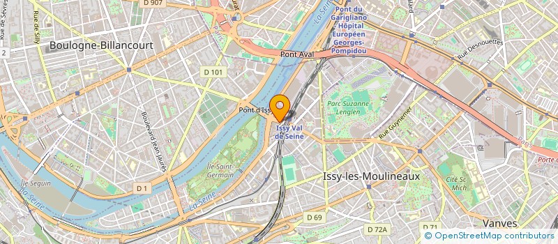 localisation de l'entreprise SOCIETE D'EXPLOITATION DU PARC à ISSY-LES-MOULINEAUX