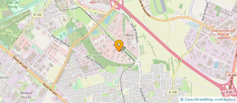 localisation de l'entreprise SOCIETE D'EXPLOITATION DU PARC EOLIEN DU MONT EGARE  SAINT-PRIEST