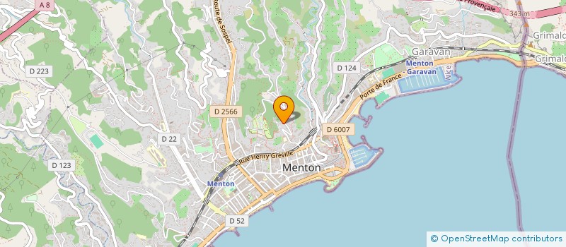 localisation de l'entreprise SOCIETE D'EXPLOITATION DU PARC SAINT MICHEL  MENTON