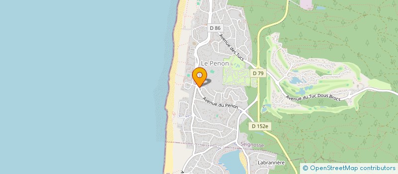 localisation de l'entreprise SOCIETE D'EXPLOITATION DU RAYON VERT à SEIGNOSSE