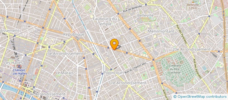 localisation de l'entreprise SOCIETE D EXPLOITATION DU RELAIS DE LA REPUBLIQUE à PARIS