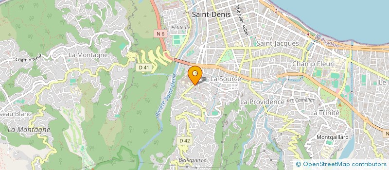 localisation de l'entreprise SOCIETE D'EXPLOITATION DU SUPERMARCHE DE BELLE PIERRE à SAINT-DENIS