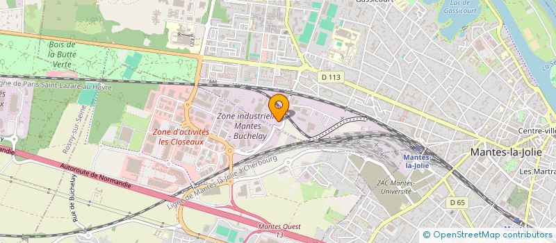localisation de l'entreprise SOCIETE D EXPLOITATION DUPETIT à MANTES-LA-JOLIE