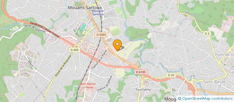 localisation de l'entreprise SOCIETE D'EXPLOITATION ELECTRO-DIESEL à MOUGINS
