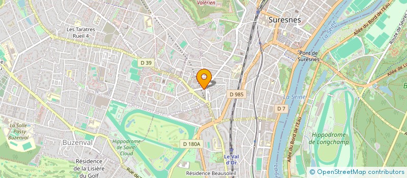 localisation de l'entreprise SOCIETE D'EXPLOITATION EOLE  SURESNES