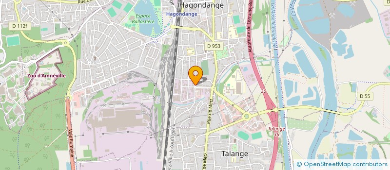 localisation de l'entreprise SOCIETE D'EXPLOITATION EROTICO EURL à HAGONDANGE