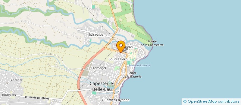 localisation de l'entreprise SOCIETE D'EXPLOITATION ET DE DISTRIBUTION DE CAPESTERRE à CAPESTERRE-BELLE-EAU