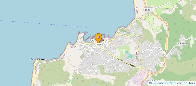 localisation de l'entreprise SOCIETE D'EXPLOITATION ET DE GESTION AUTOMOBILE ET TOURISTIQU à PROPRIANO