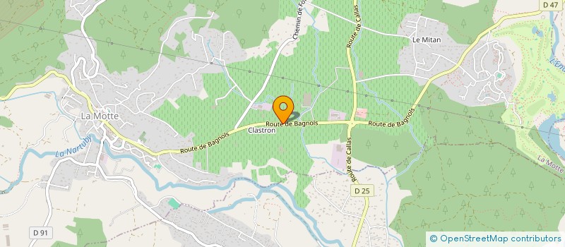 localisation de l'entreprise SOCIETE D'EXPLOITATION ET DE GESTION DE SAINT ENDREOL SARL à LA MOTTE