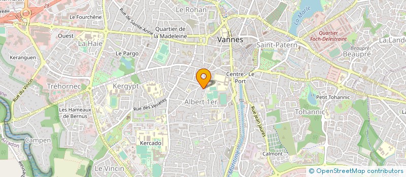 localisation de l'entreprise SOCIETE D'EXPLOITATION ET DE GESTION HOTELIERE à VANNES