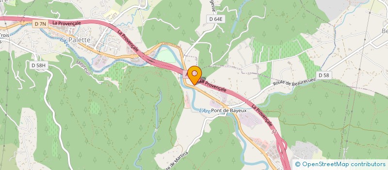 localisation de l'entreprise SOCIETE D'EXPLOITATION ET DE REALISATION DES EMBALLAGES LEGERS à MEYREUIL