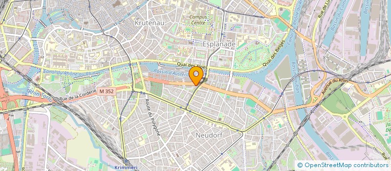 localisation de l'entreprise SOCIETE D'EXPLOITATION ET DE SERVICES A L'AUTOMOBILISTE à STRASBOURG