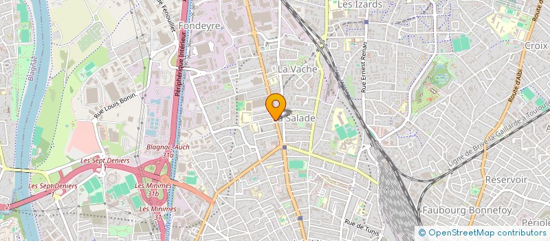 localisation de l'entreprise SOCIETE D'EXPLOITATION ETS ETABLISSEMENTS FOGUET à TOULOUSE