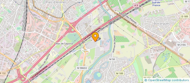 localisation de l'entreprise SOCIETE D EXPLOITATION ETS GIMENO à LATTES