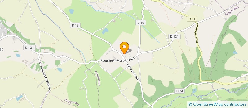 localisation de l'entreprise SOCIETE D'EXPLOITATION FABRE ET FILS à FREJAIROLLES