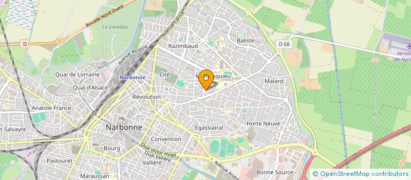 localisation de l'entreprise SOCIETE D'EXPLOITATION FAMILIALE à NARBONNE
