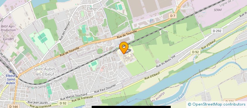 localisation de l'entreprise SOCIETE D'EXPLOITATION FEUGRAIS-CERISAIE  CLEON