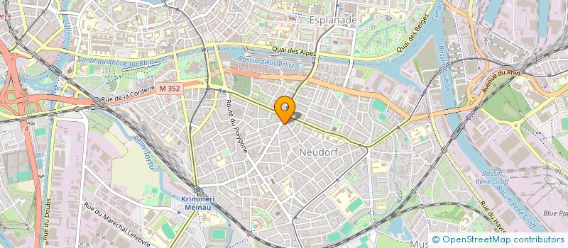 localisation de l'entreprise SOCIETE D'EXPLOITATION FLORALIES CADEAUX à STRASBOURG