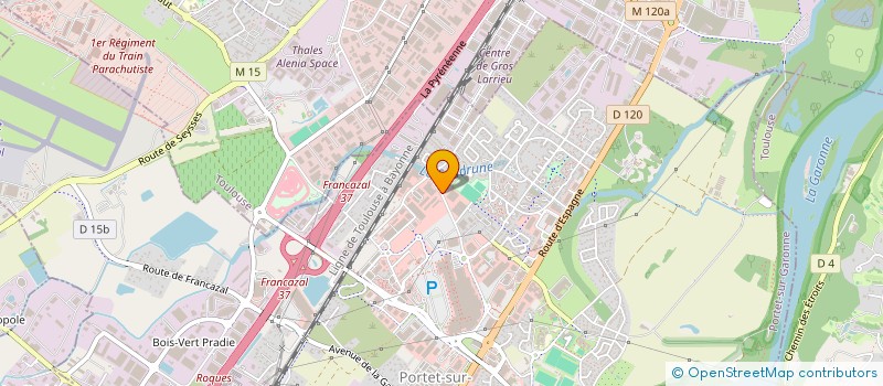 localisation de l'entreprise SOCIETE D'EXPLOITATION FONTES à PORTET-SUR-GARONNE