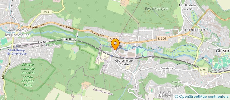 localisation de l'entreprise SOCIETE D'EXPLOITATION FORESTIERE BINANT à GIF-SUR-YVETTE