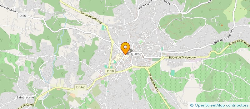 localisation de l'entreprise SOCIETE D'EXPLOITATION FRANCE CLUB  LORGUES