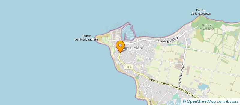 localisation de l'entreprise SOCIETE D'EXPLOITATION GANACHAUD FILS à NOIRMOUTIER-EN-L'ILE