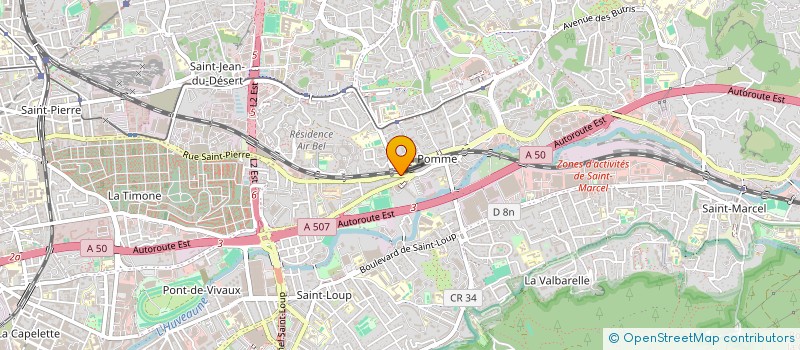 localisation de l'entreprise SOCIETE D'EXPLOITATION GARAGE DE CARMONT à MARSEILLE