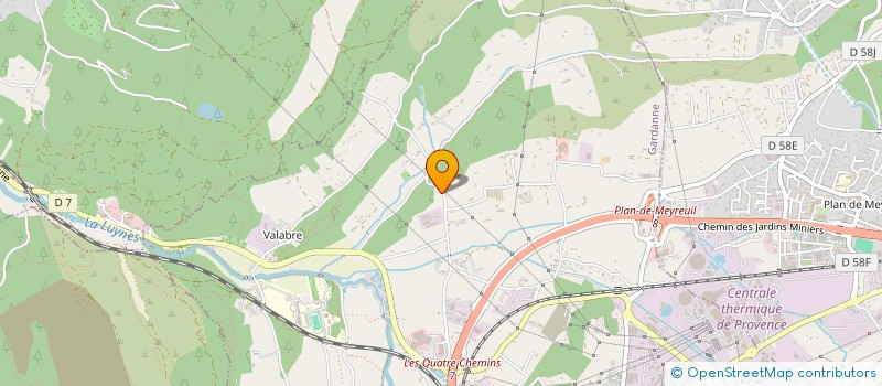 localisation de l'entreprise SOCIETE D'EXPLOITATION GARAGE EXPRESS à GARDANNE