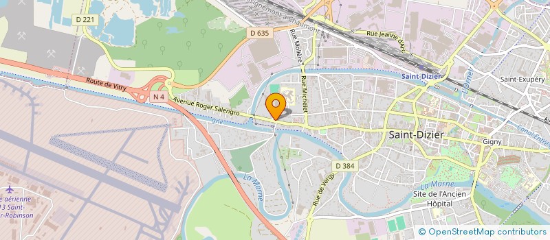 localisation de l'entreprise SOCIETE D'EXPLOITATION GARAGE STABILE à SAINT-DIZIER