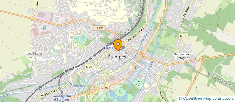 localisation de l'entreprise SOCIETE D'EXPLOITATION GEMINI à ETAMPES