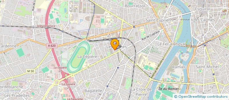 localisation de l'entreprise SOCIETE D'EXPLOITATION GHENASSIA ET FILS à TOULOUSE