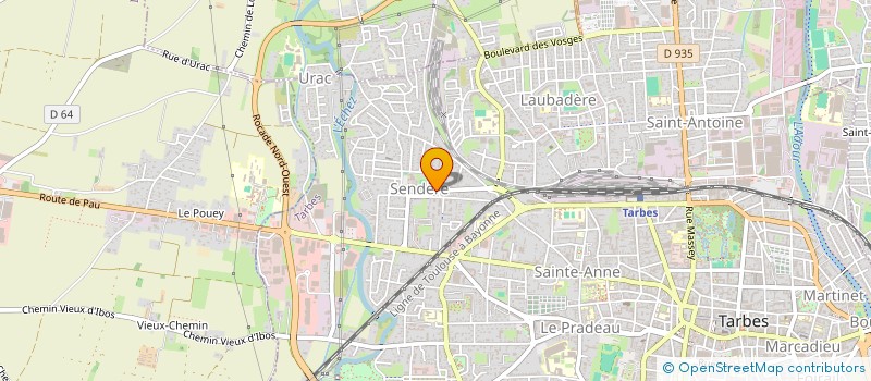 localisation de l'entreprise SOCIETE D' EXPLOITATION GUICHOT à TARBES