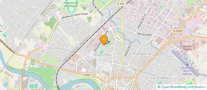 localisation de l'entreprise SOCIETE D'EXPLOITATION HENRI AMADIEU à MONTAUBAN