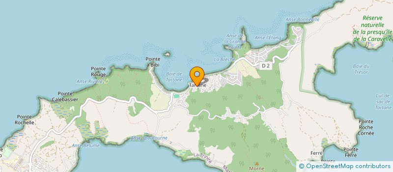 localisation de l'entreprise SOCIETE D'EXPLOITATION HOTELIERE DE LA GOELETTE à LA TRINITE