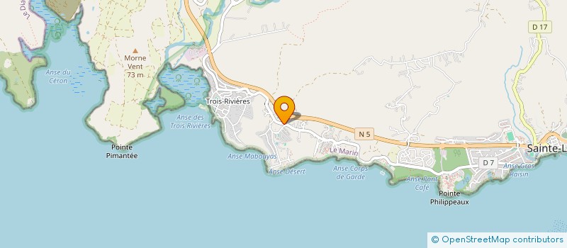 localisation de l'entreprise SOCIETE D'EXPLOITATION HOTELIERE DE SAINTE LUCE à SAINTE LUCE