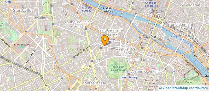 localisation de l'entreprise SOCIETE D EXPLOITATION HOTELIERE INTERNATIONALE  PARIS