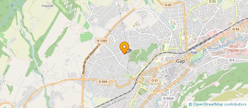 localisation de l'entreprise SOCIETE D'EXPLOITATION HOTELIERE PAVILLON-CARINA  GAP